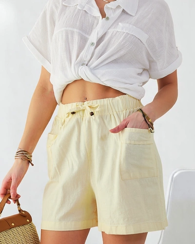 Royalfashion Pamut női rövidnadrág