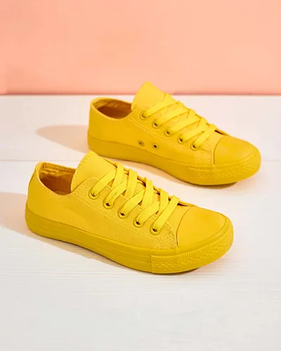 Royalfashion Tirim fűzős gyermek tornacipő