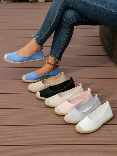 Royalfashion Női öko-suede espadrille Aroles