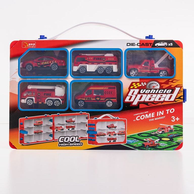 Gyerek tűzoltókocsi készlet - játékok