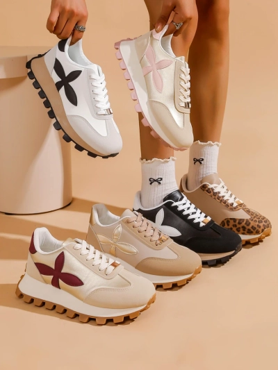 Royalfashion Női sportos sneakers vastag talppal Aloqa