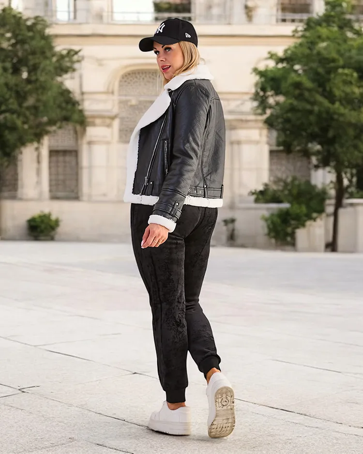 Royalfashion Meleg női nagyméretű melegítő nadrág