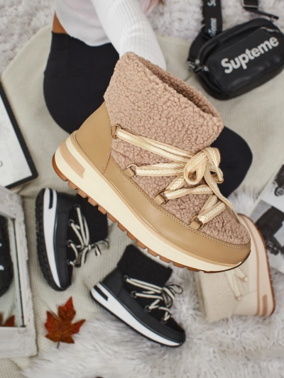 Női a'la hócsizmák bundával, Verruna