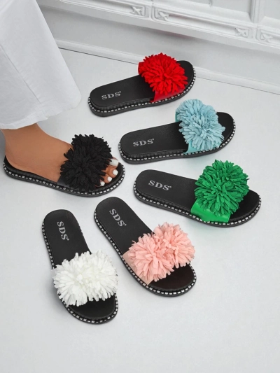 Royalfashion Női lapos talpú papucs Flora Blide