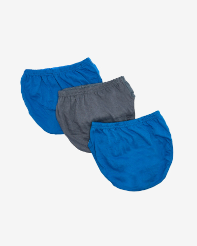 Royalfashion Színes fiú bugyi 3/csomag