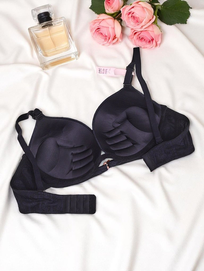 Royalfashion Női push-up melltartó csipkével Bra Tiva