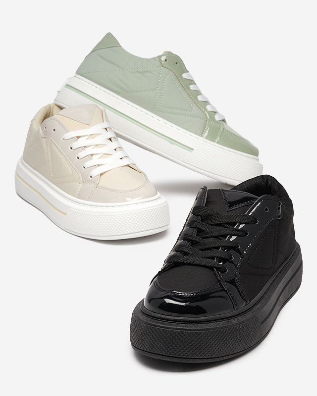 OUTLET Fekete női sportcipő Smaqo - Lábbeli