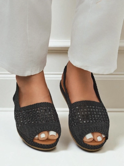 Női szandál, női espadrille szandál strasszkövekkel Belle Sparkle