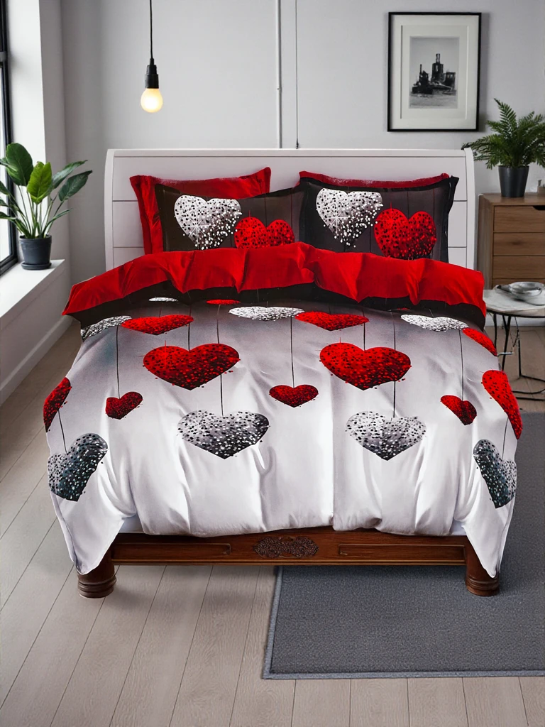 Royalfashion Mintás ágyneműhuzat 160x200 3 részes szett