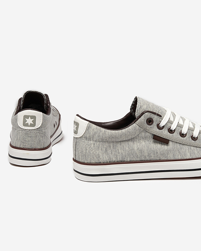 Szürke férfi tornacipő Lotiru - Lábbeli