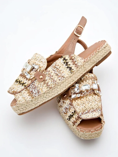 Royalfashion Női espadrilles nyitott orral