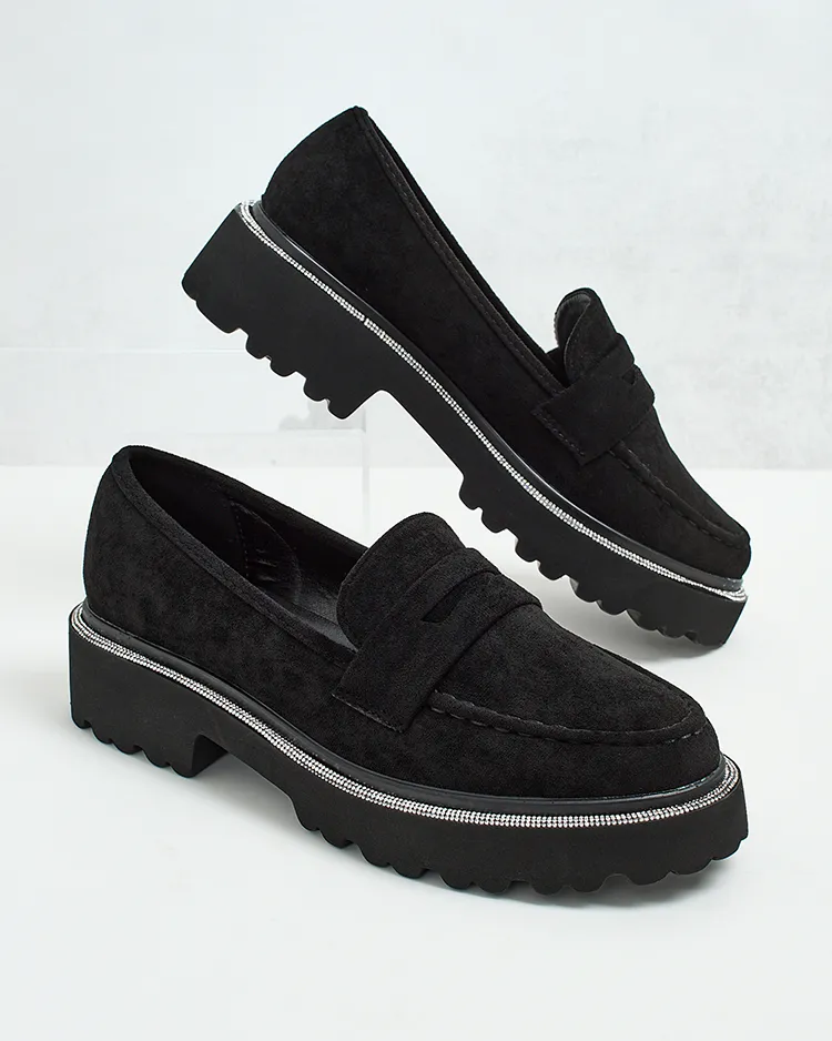 Royalfashion Női eko velúr Vininni mokaszin