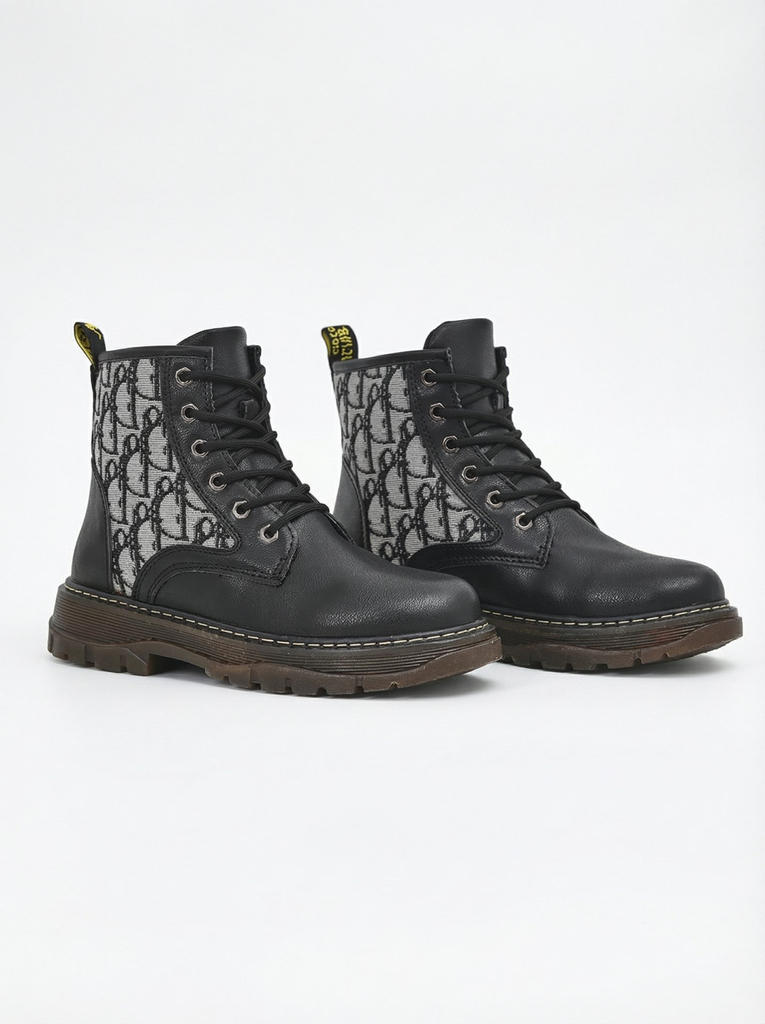 Royalfashion Női bokacsizma nyomattal Efrioz