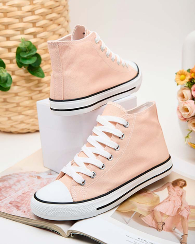 Royalfashion női Tumossa magas tornacipő