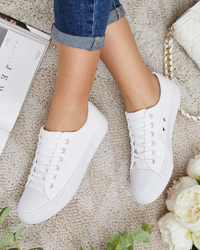 Royalfashion női klasszikus fűzős tornacipő Ogisea