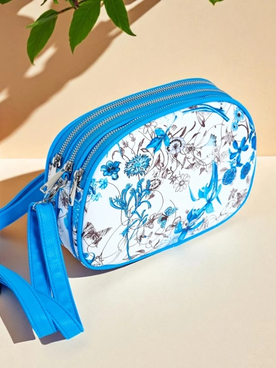 Royalfashion Kis női kézitáska ökobőrből Floriana
