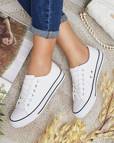 Royalfashion női klasszikus fűzős tornacipő Ogisea