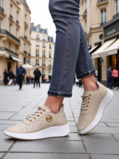 Royalfashion Női sportos fűzős sneaker Jovenes