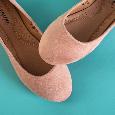 Női poros balerinák Kamiu - Lábbeli