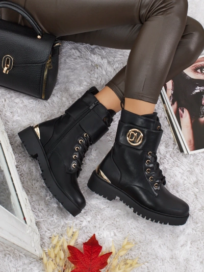 Női Lorice worker bakancs díszekkel