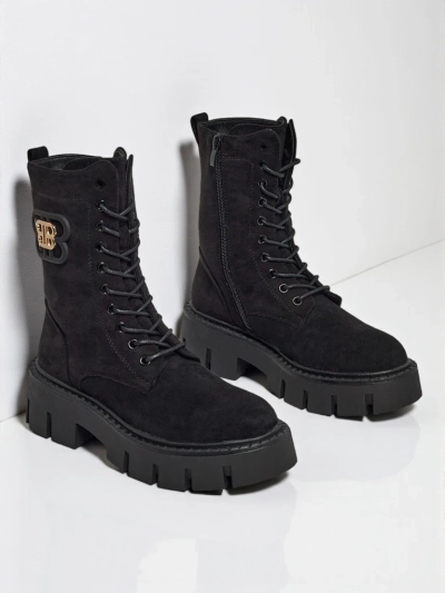 Royalfashion Női Milloze worker stílusú bokacsizma