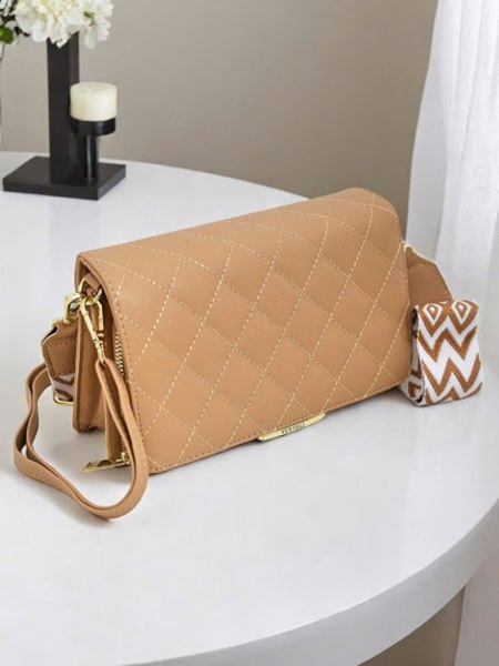 Royalfashion Multifunkcionális steppelt pénztárca, válltáskaként Multi Culti