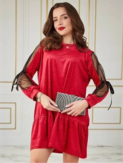 Royalfashion Női Velvet Ruha