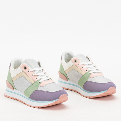 Többszínű női sportcipő csillogó Berilan - Lábbeli