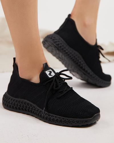 Női sportcipő fekete színben Nemas- Footwear