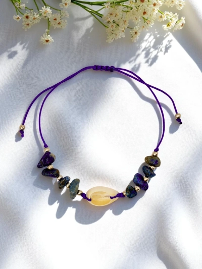 Női karkötő kagylóval Seaside Charm