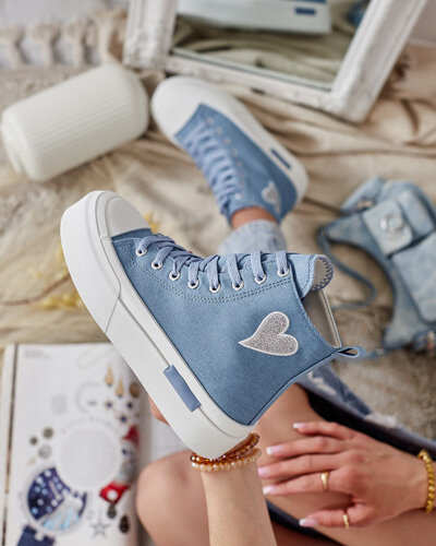 Royalfashion női Tris High Sneakers