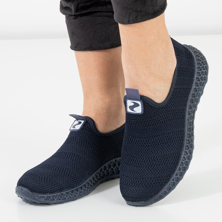 Sötétkék csúszás a Nandini sportcipőn - cipő