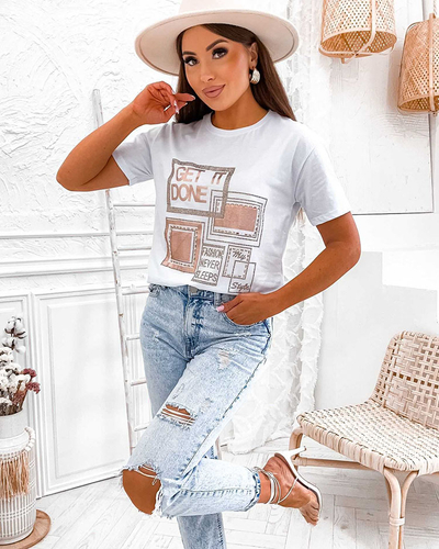 Royalfashion Női nyomtatott póló
