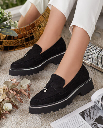 Royalfashion Női mokaszinok cirkóval Ali