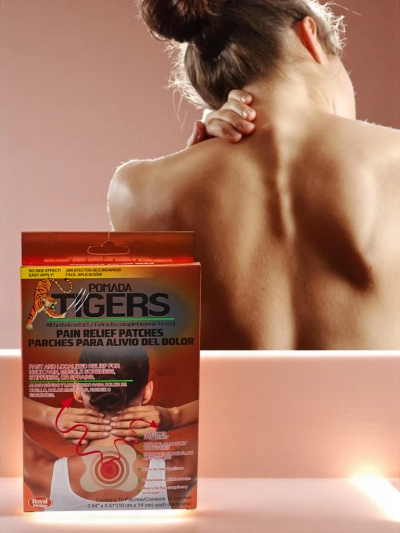 Fájdalomcsillapító tapaszok nyakra és tarkóra, 10 darab