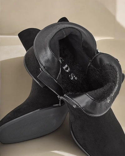 Royalfashion Női bokacsizma alacsony sarokkal Vetti