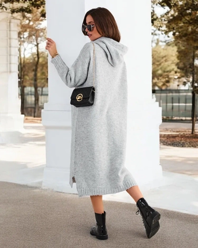 Royalfashion Női hosszú pulóverruha