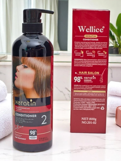 Keratin hajkondicionáló