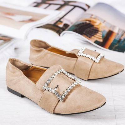 OUTLET Barna mokaszin Morandi díszítéssel - Cipő