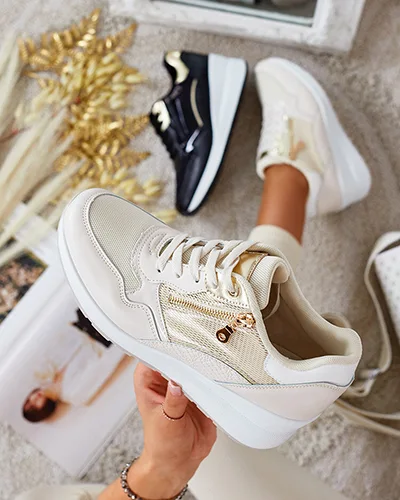 Royalfashion Női sportos tornacipő Nentas macskabőrből