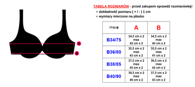 Női fehér push up melltartó bezárás nélkül - Fehérnemű