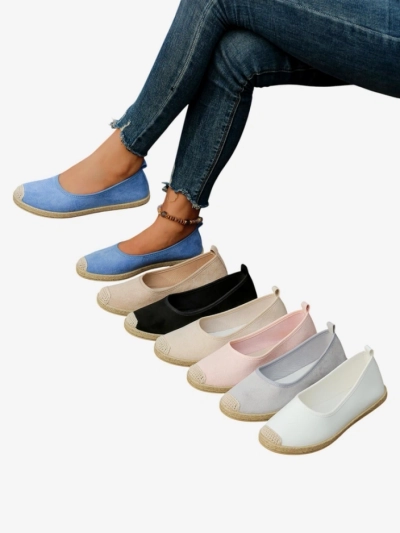 Royalfashion Női öko-suede espadrille Aroles