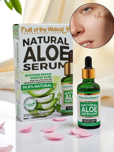 Wokali Gyümölcs - Nyugtató és Regeneráló Arcszérum Aloe-val