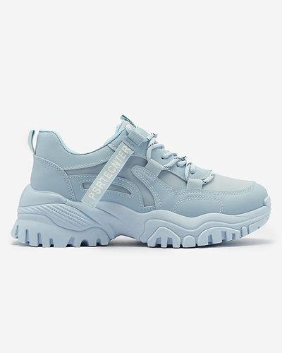Kék női tornacipő sportcipő Evilpo- Footwear