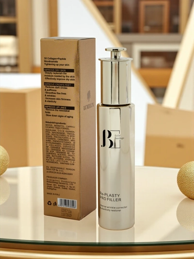 Luxelux GOLD BANDAGE Serum „Żelazko na zmarszczki”- wygładza, nawilża i wypełnia bruzdy