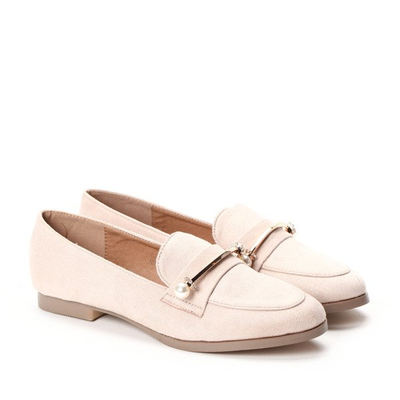 Różowe mokasyny- Obuwie