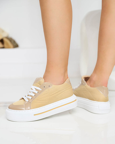 OUTLET Női sportcipő bézs színben Smaqo- Footwear