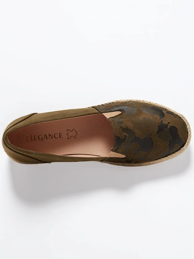 Női zöld espadrilles a Nuhente camo-ban - Lábbeli