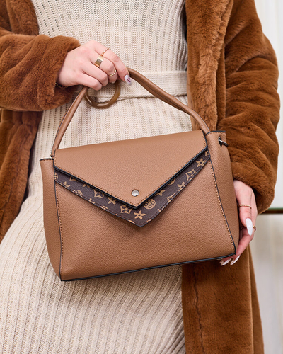 Royalfashion Barna női kézitáska