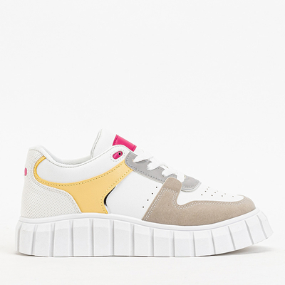 Nortelo bézs és fehér női sportcipő - Lábbeli